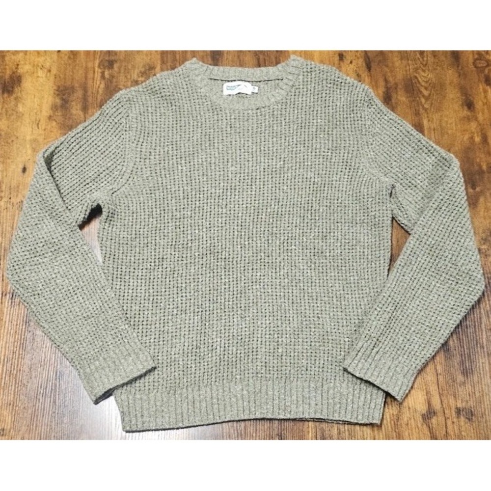 Wellen Huckberry Knit Crew Neck Sweater Size Large Casual Business Preppy City